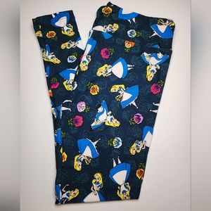 Lularoe Disney • Alice In Wonderland Leggings • TC